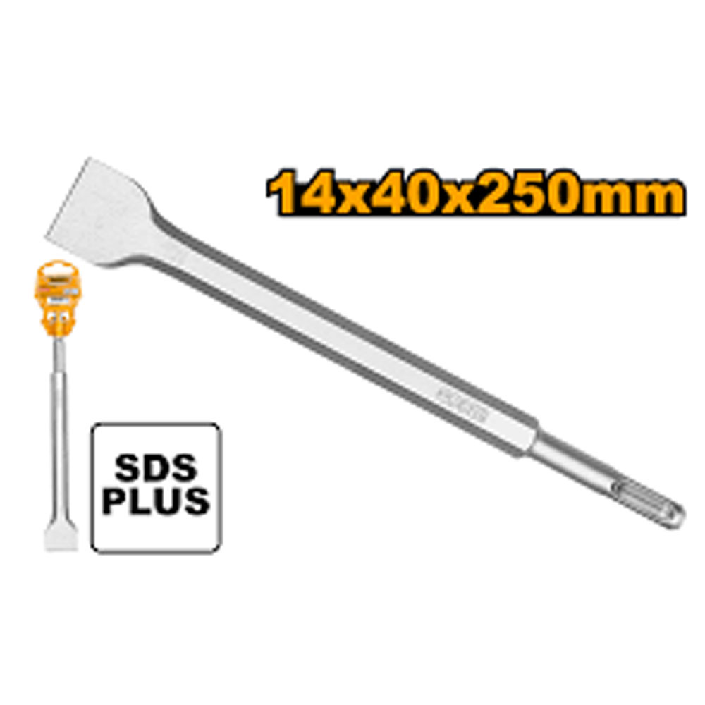 قلم 4 شیار 25 سانتی متر نوک تخت 40 میلی متر اینکو مدل DBC0122502|حرفه ای