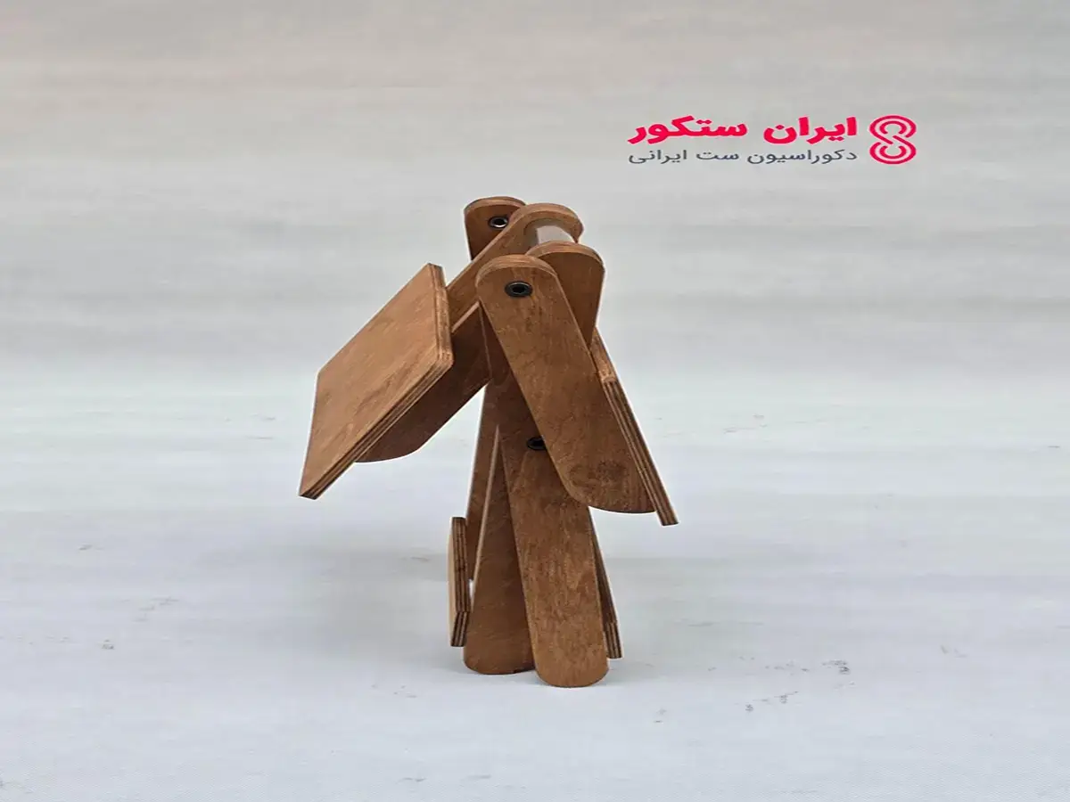 صندلی تاشو چوبی مدل آفرودی { ایران ستکور } — تصویر ۳