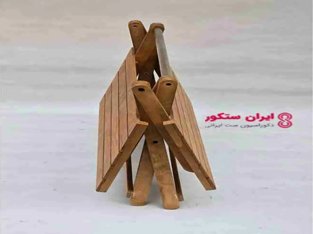 میز تاشو چوبی آفرودی | ایران ستکور — تصویر ۶