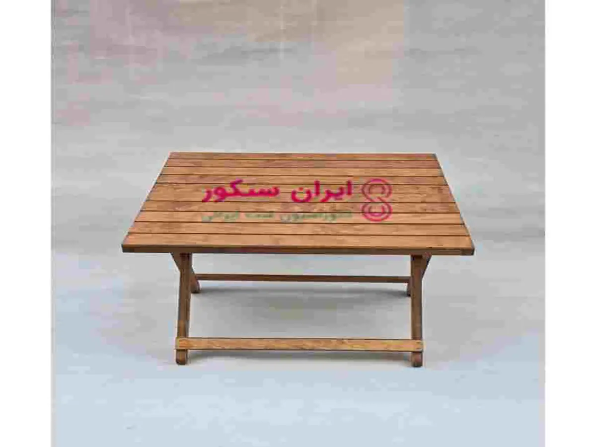 میز تاشو چوبی آفرودی | ایران ستکور — تصویر ۲