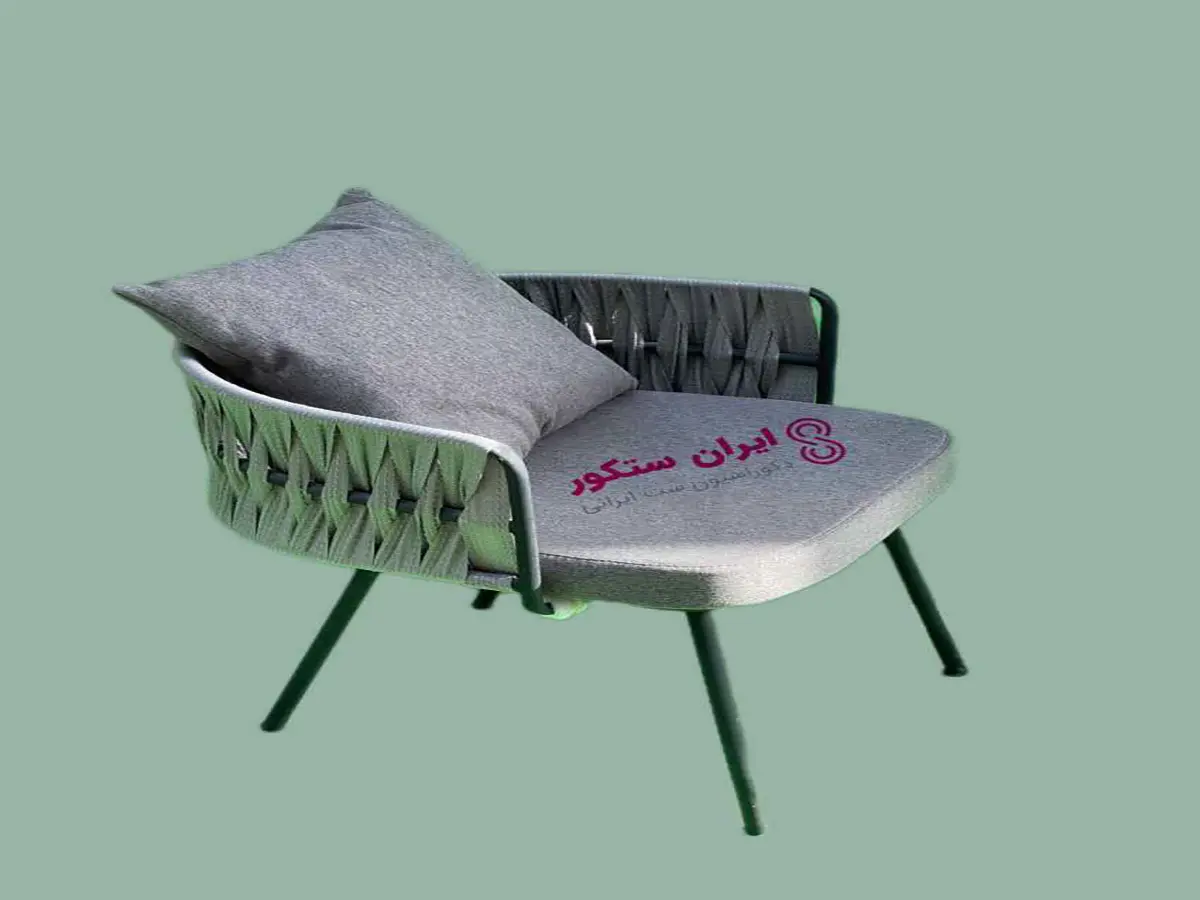 صندلی مبلی کنزی دسته کنفی ایران ستکور — تصویر ۲