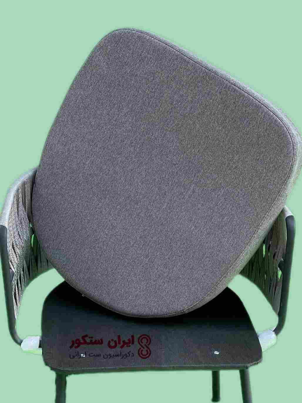 صندلی مبلی کنزی دسته کنفی ایران ستکور — تصویر ۳
