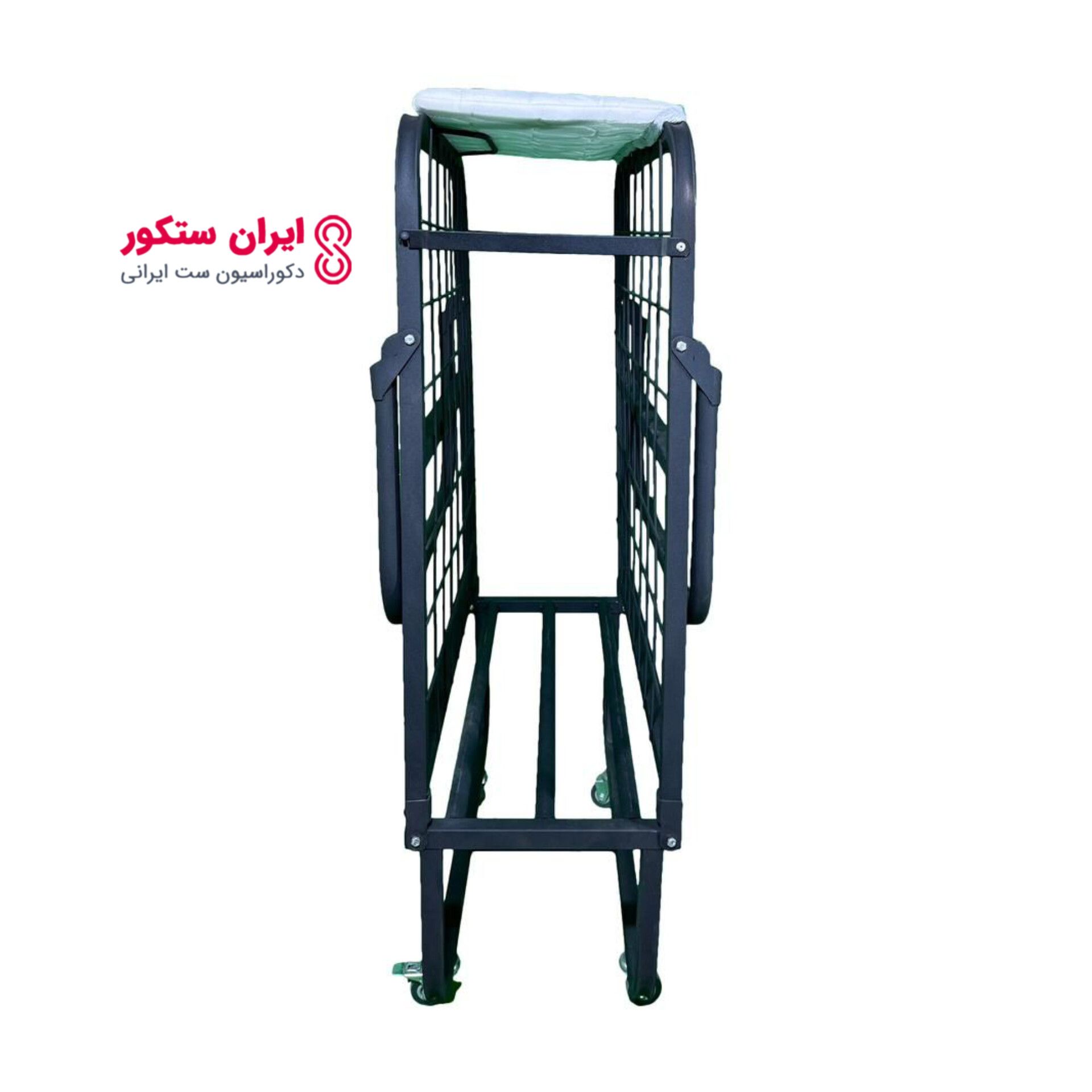 تخت تاشو فلزی یک نفره ( تخت خواب تاشو یک نفره ) — تصویر ۴