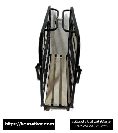 تخت تاشو فلزی دو نفره ( تخت خواب تاشو دو نفره ) — تصویر ۳