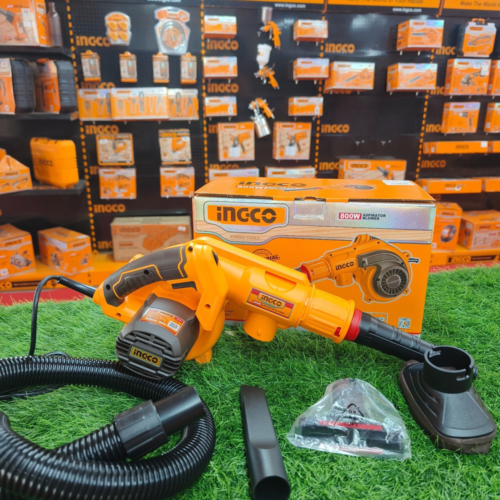 بلوور ۸۰۰ وات سوپر اینکو مدل AB8038 | دمنده و مکنده حرفهای سری Heavy Duty