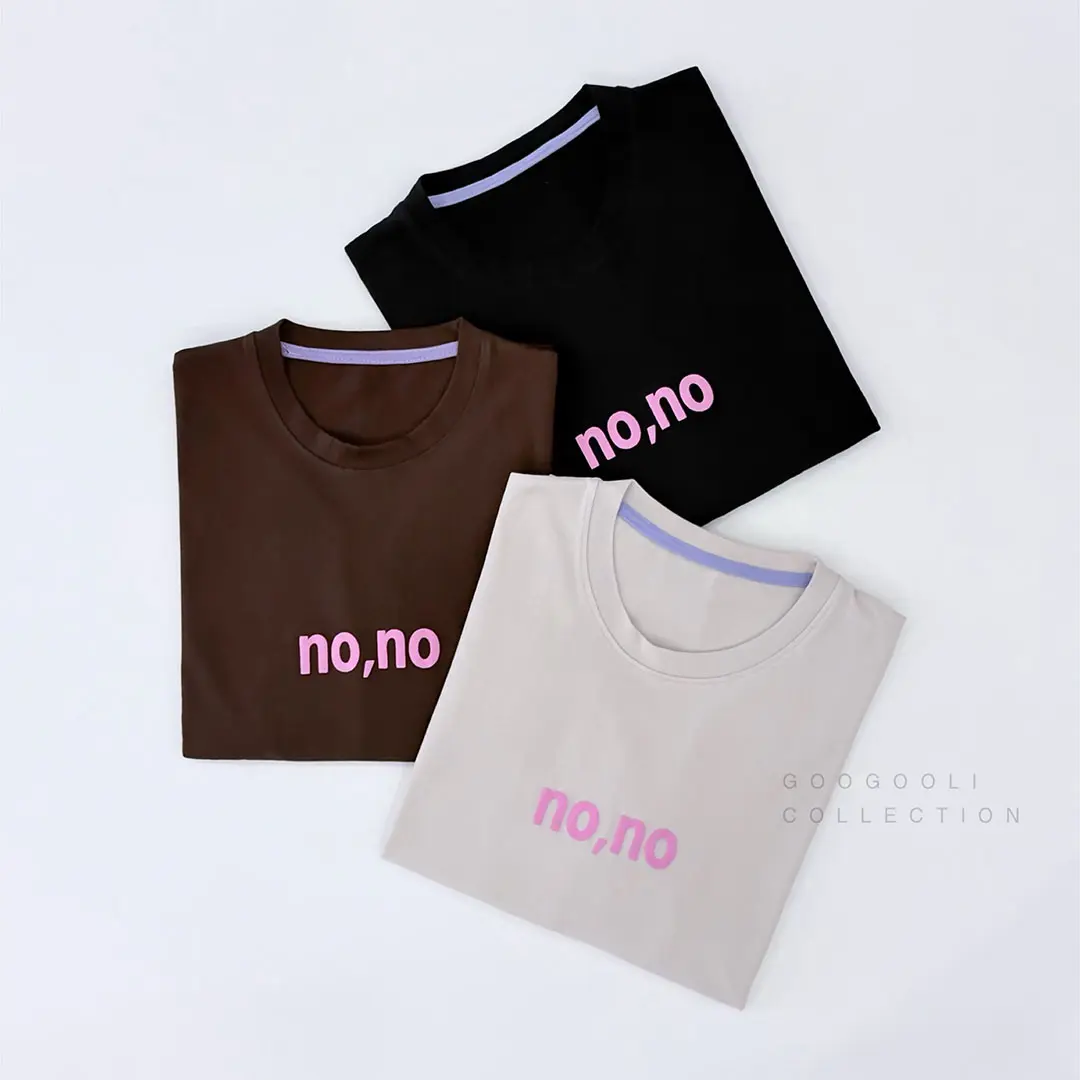 تیسرت باکسی زنانه طرح ( no no) — تصویر ۶