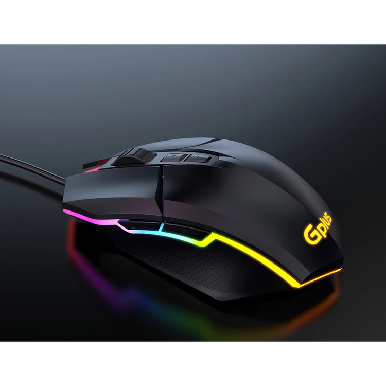 ماوس با سیم گیمینگ جی پلاس مدل MOUSE Gplus GMK-M440W — تصویر ۳