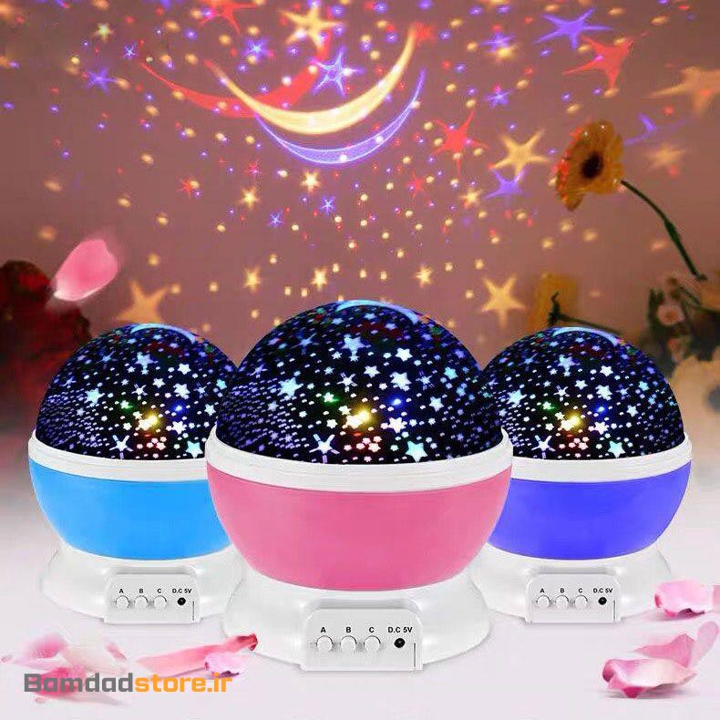 چراغ خواب و رقص نور ماه و ستاره