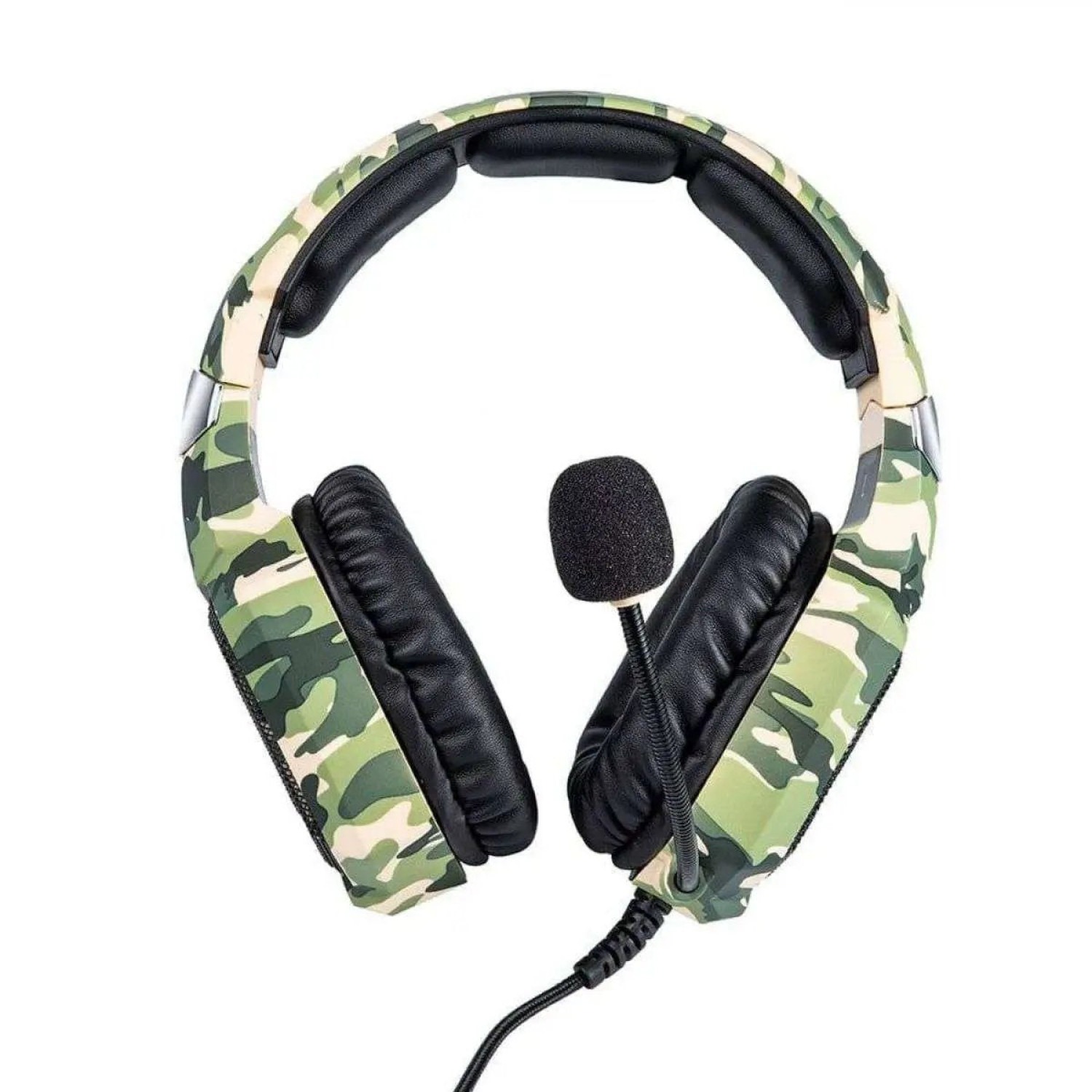 هدست Onikuma K8 – Camouflage Green — تصویر ۲