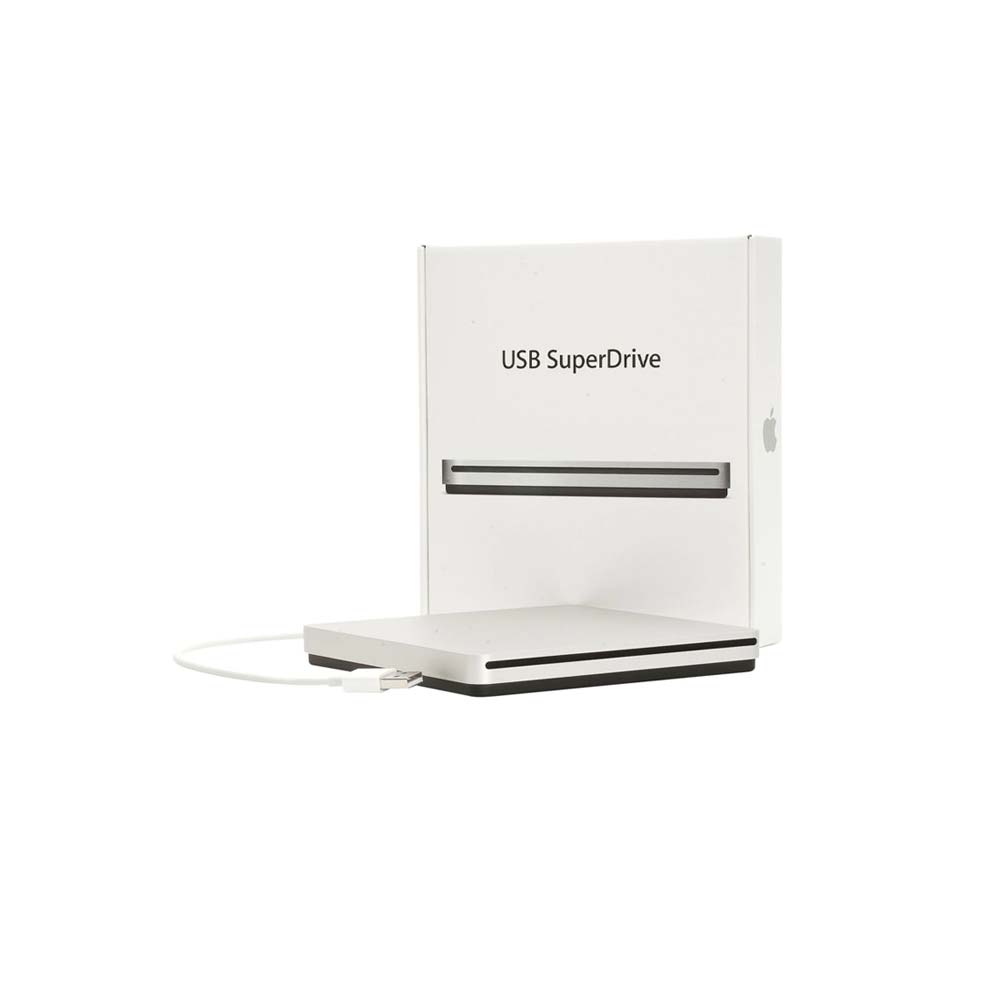 دی وی دی رایتر اکسترنال اپل مدل Apple USB SuperDrive (استوک)