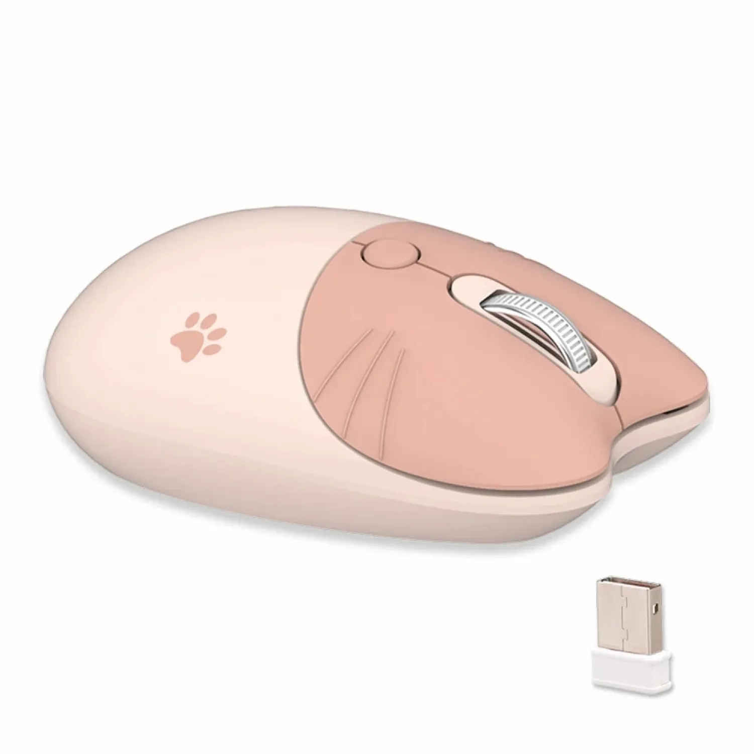 موس MOFii M3 Wireless – Milk Tea — تصویر ۵