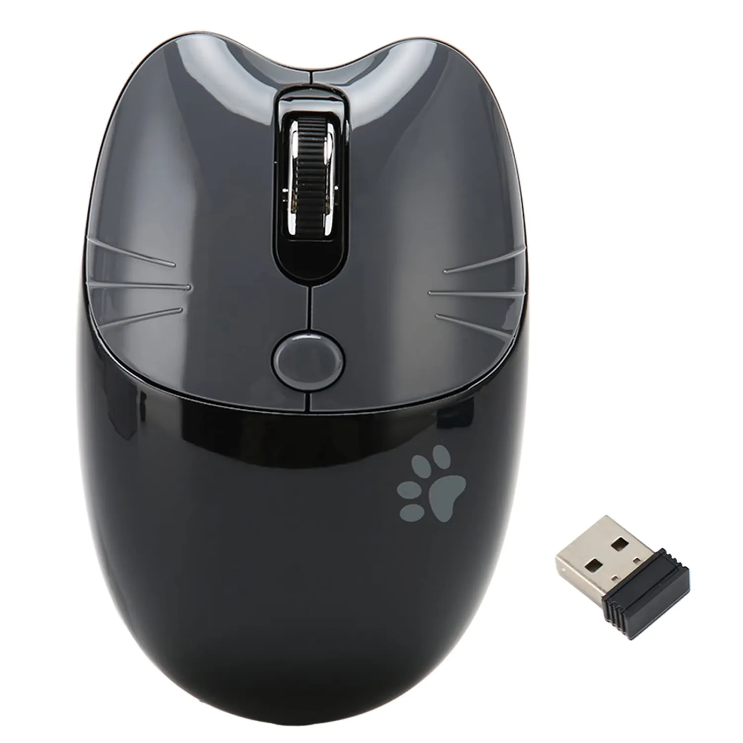 موس MOFii M3DM Wireless – Black Grey — تصویر ۲