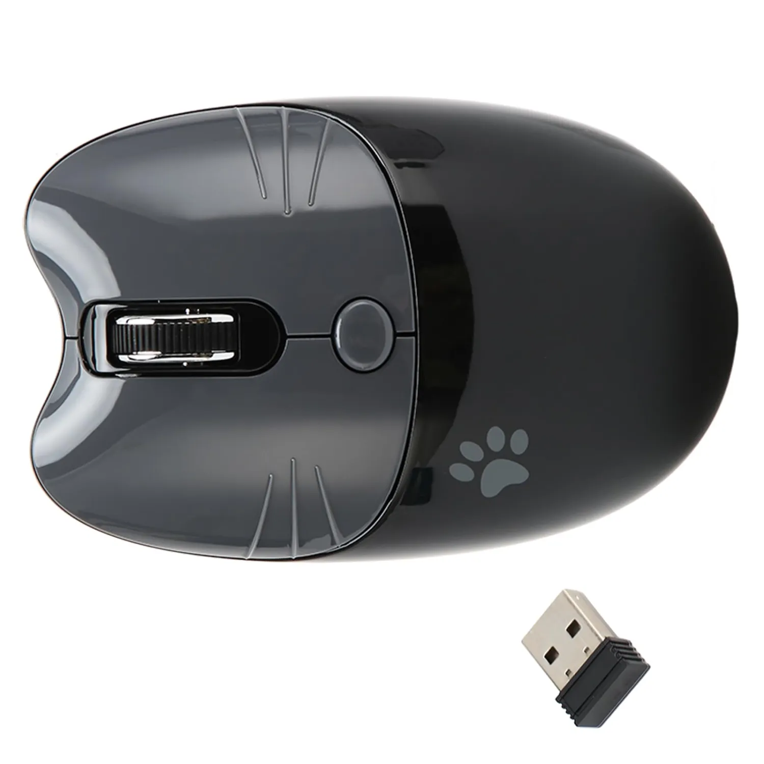 موس MOFii M3DM Wireless – Black Grey — تصویر ۳