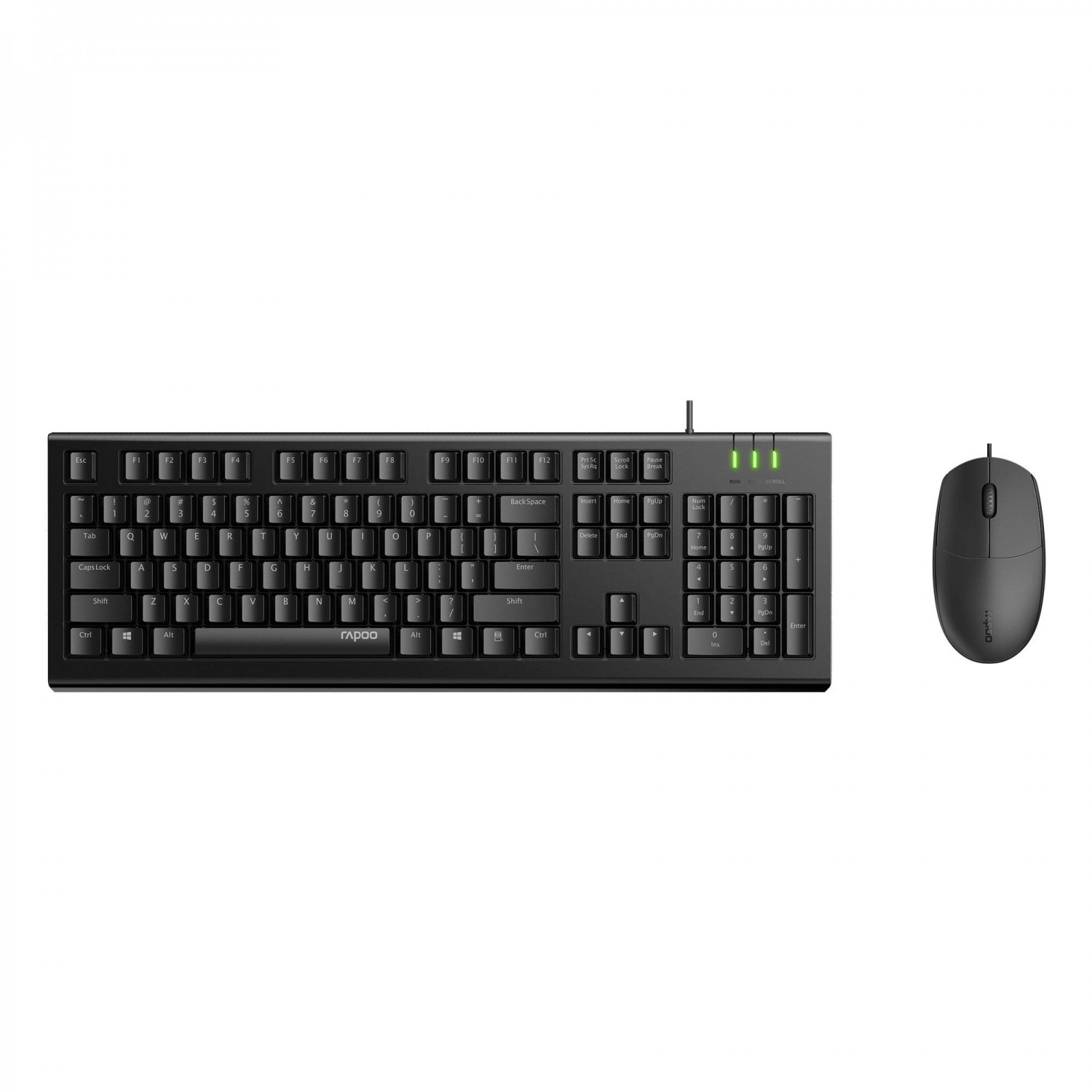 باندل کیبورد و ماوس باسیم رپو مدل X120s Pro
