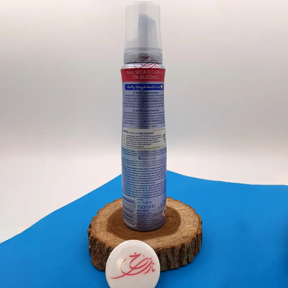 اسپری موس مو نیوآ NIVEA مدل حجم دهنده VOLUME با قدرت 4 حجم 150 میلی لیتر — تصویر ۳