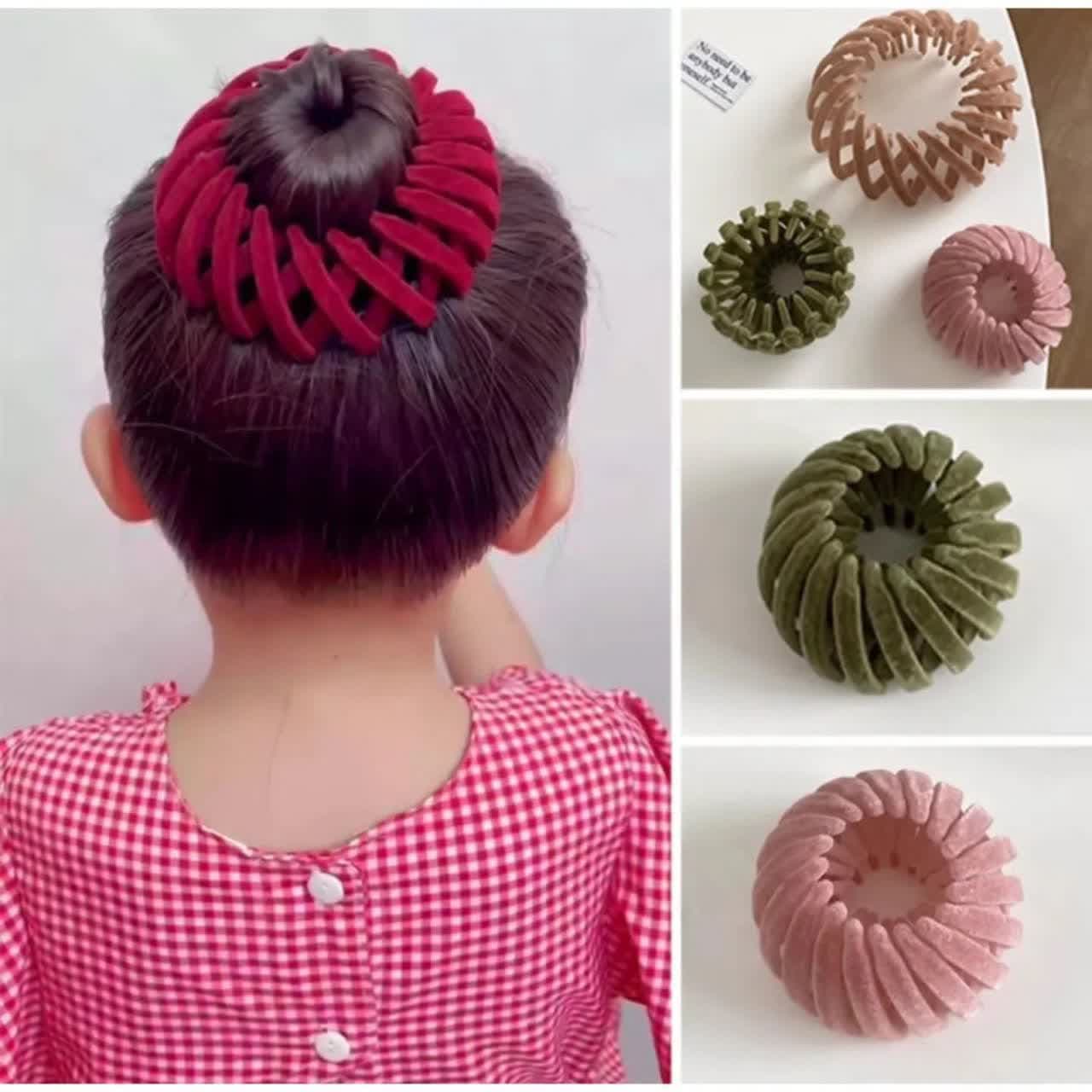 گیره گوجه ای چنگکی مخملی