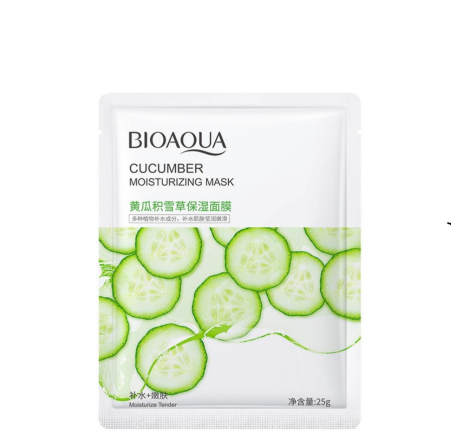 ماسک ورقه ای خیار بیوآکوا BIOAQUA — تصویر ۲