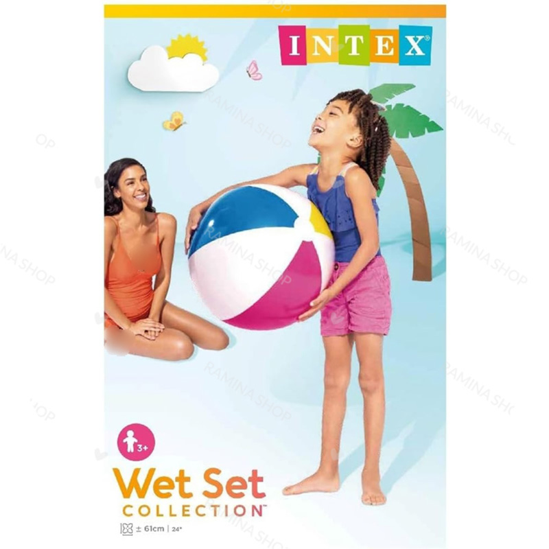 توپ بادی راه راه کد 59030 اینتکس Intex — تصویر ۶