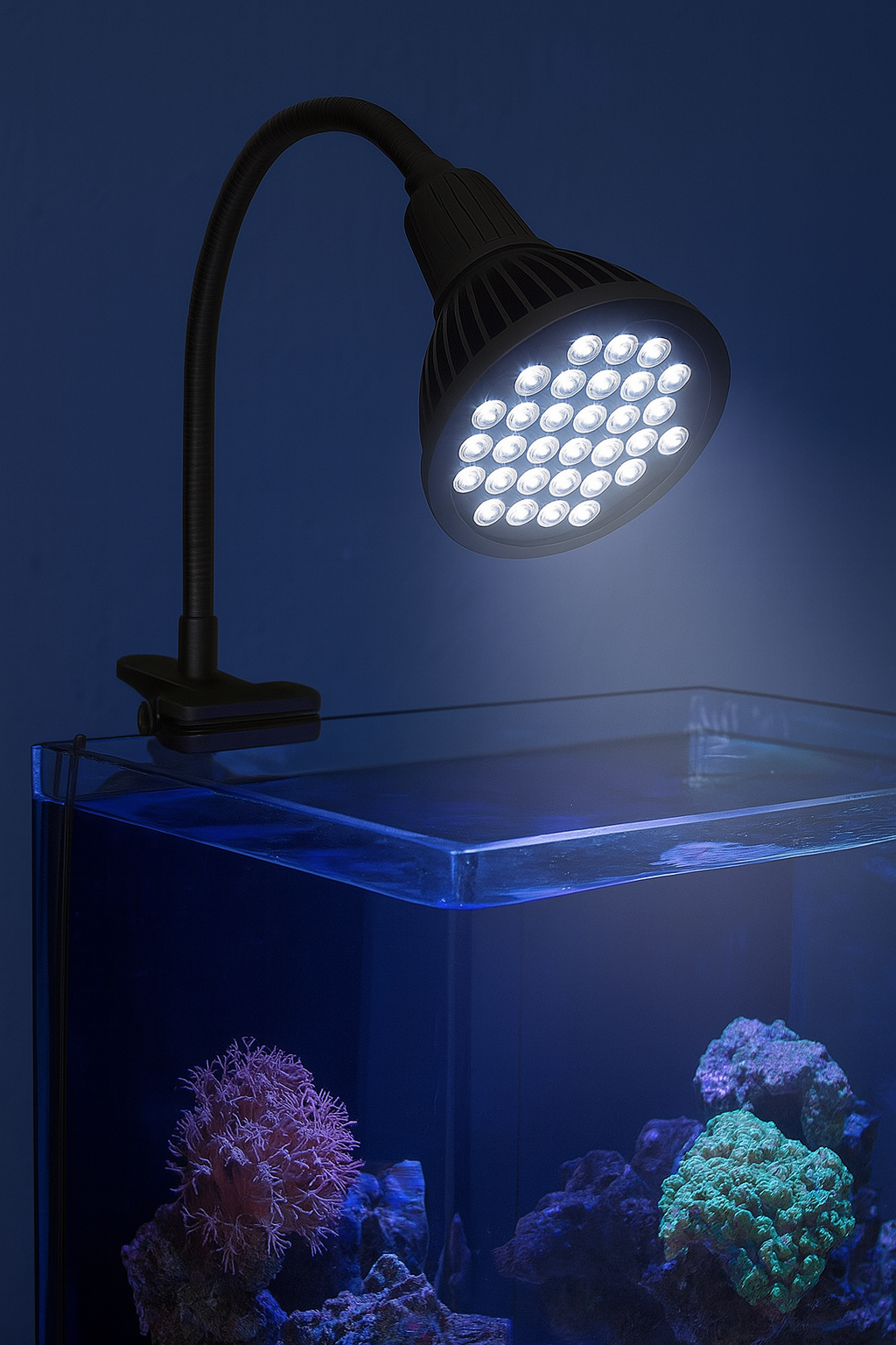 چراغ LED آکواریومی پایه‌دار ۳۶ وات — تصویر ۴