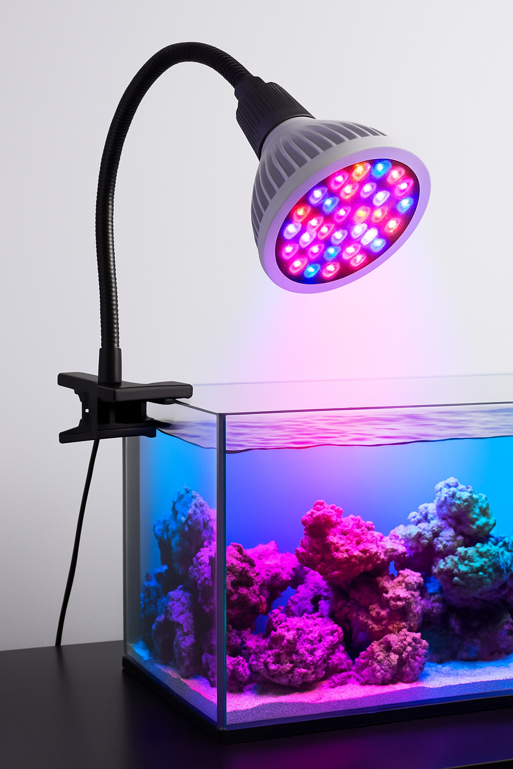 چراغ LED آکواریومی پایه‌دار ۳۶ وات — تصویر ۳