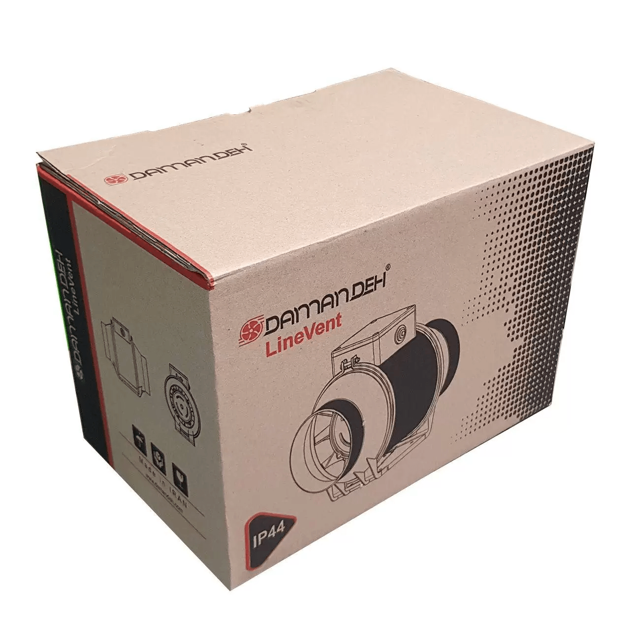 فن بین کانالی دمنده مدل VLN-20C2S5 دهانه ۲۰ سانتی — تصویر ۵