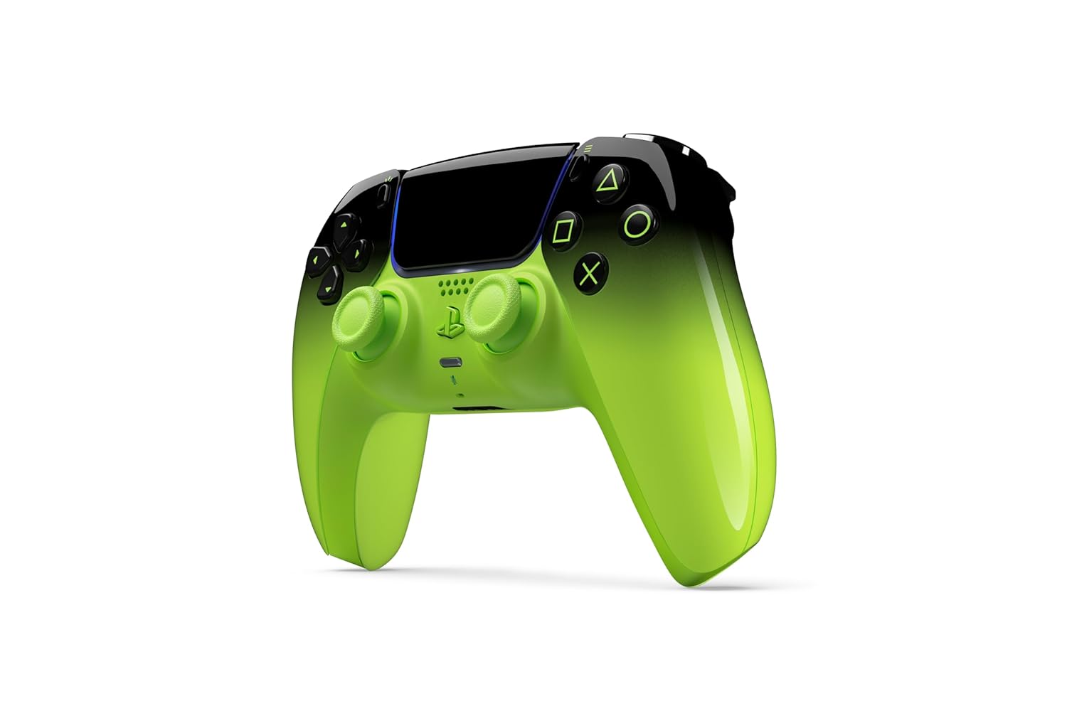 دسته بازی دوال سنس مدل Remix Green برای PS5 — تصویر ۵