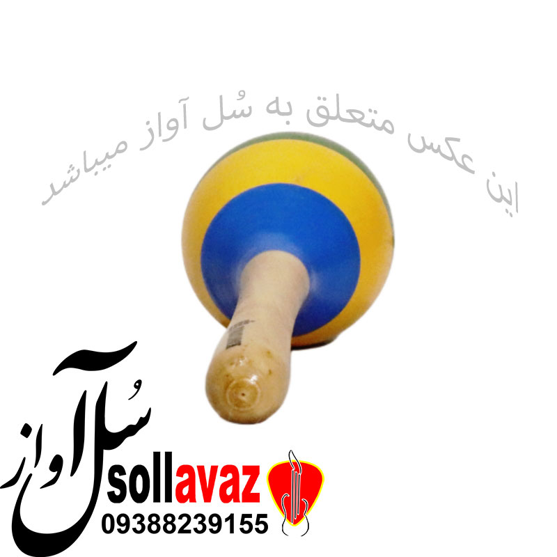 ماراکاس چوبی 20 سانتی فروزنده — تصویر ۴