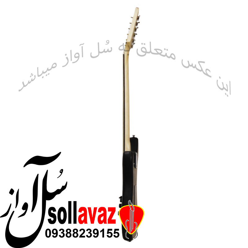 گیتار الکتریک فندر FENDER مشکی براق پیکاپ HSS — تصویر ۶