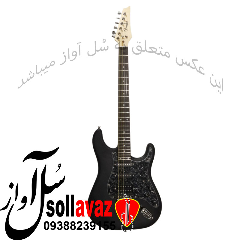 گیتار الکتریک فندر FENDER مشکی براق پیکاپ HSS