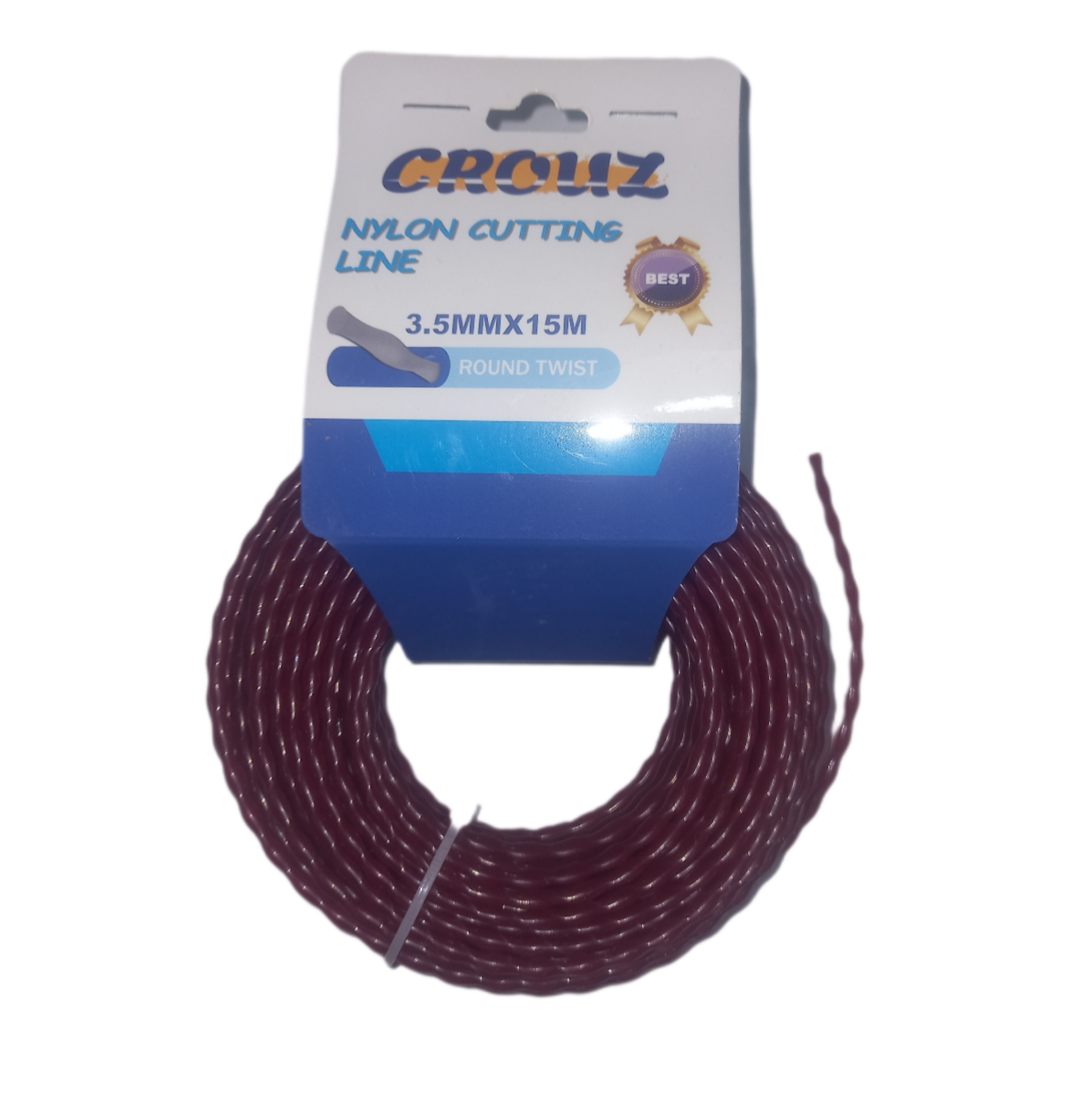 نخ علفزن مارپیچ قرمز 15 متری 3,5mm کروز
