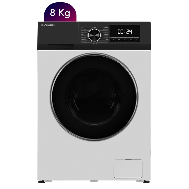 ماشین لباسشویی 8 کیلویی ایکسویژن مدل TP82BWD