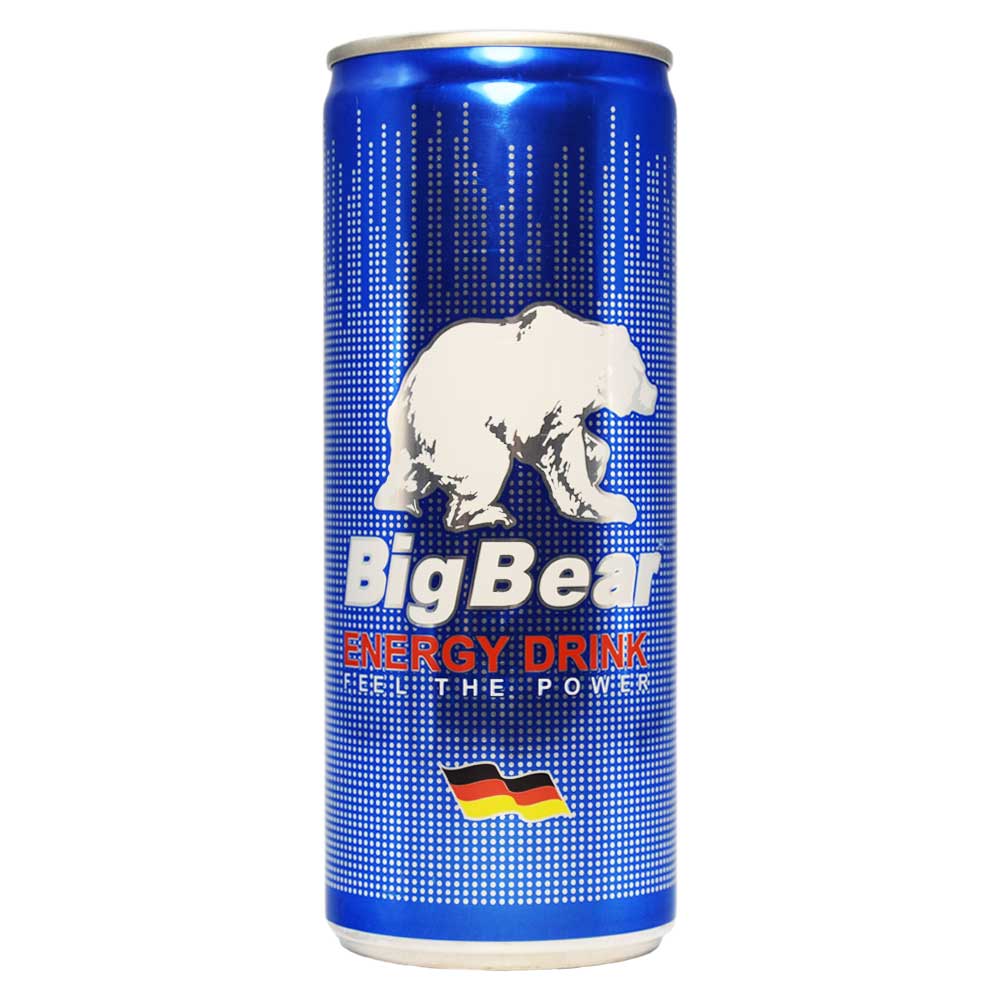 نوشیدنی انرژی زا بیگ بیر BIG BEAR حجم 250 میلی لیتر