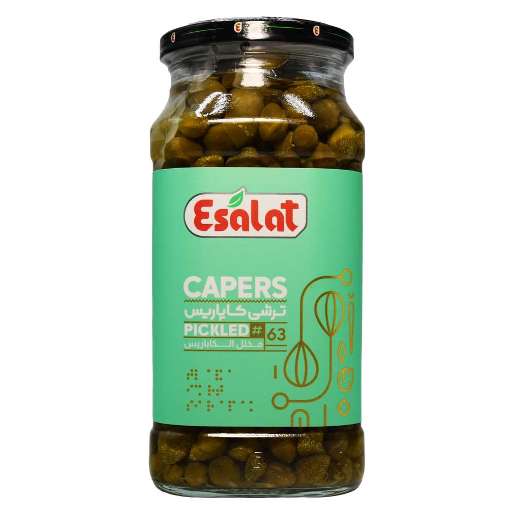 ترشی کاپاریس اصالت ESALAT وزن 580 گرم