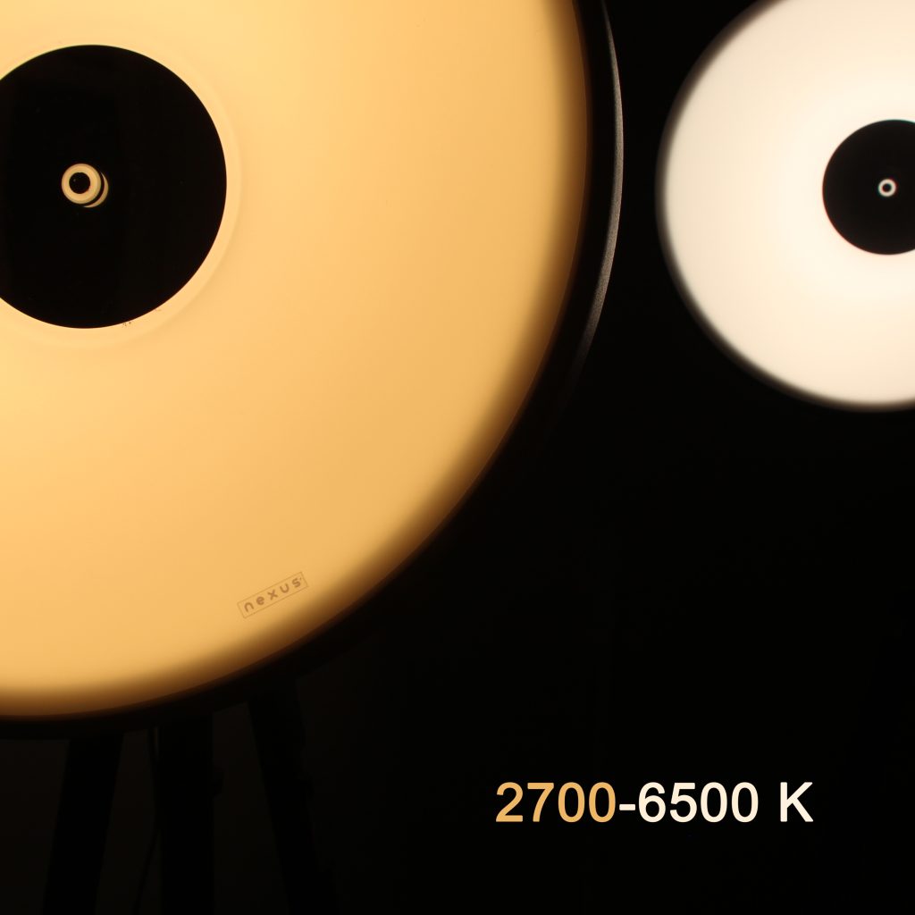 رینگ لایت نکسوس 200وات مشکی 2 Nexus Ringlight phone holder HS200WH + هولدر موبایل + سه پایه — تصویر ۷