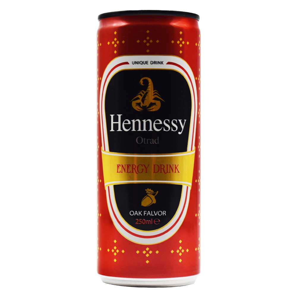 نوشیدنی انرژی زا هنسی Hennessy با طعم بلوط حجم 250 میلی لیتر