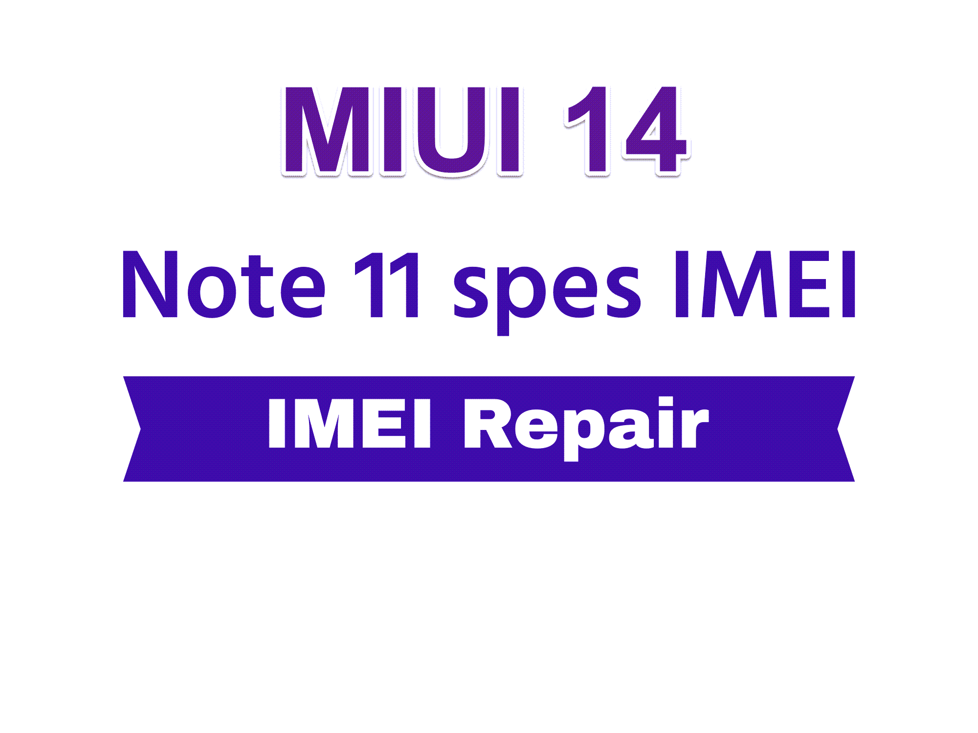 آموزش ترمیم سریال | Redmi Note 11 (spes) – MIUI 14 — تصویر ۲