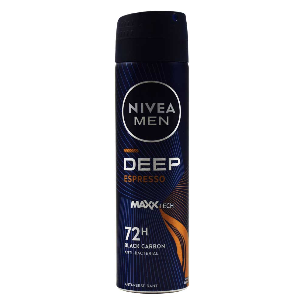 اسپری ضد تعریق مردانه نیوآ NIVEA اصل آلمان مدل Deep Espresso حجم 150 میلی لیتر