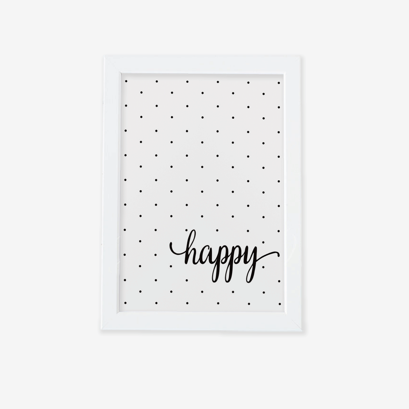تابلو فانتزی تکست happy — تصویر ۳