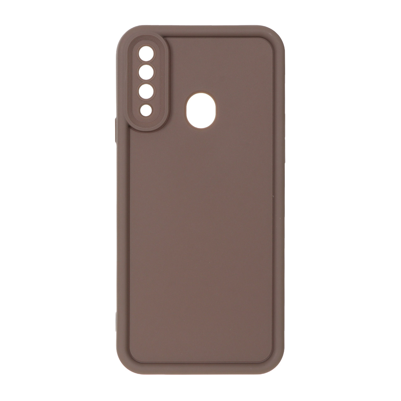 قاب Solid Case مدل Samsung Galaxy A20s – قهوه ای