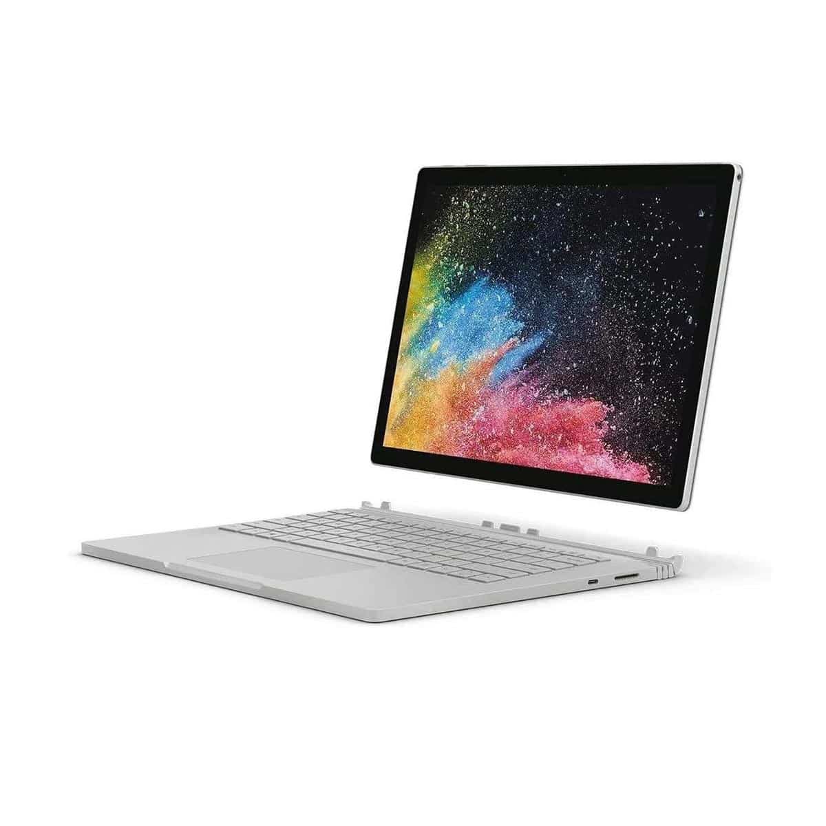 لپ تاپ سرفیس بوک 1 استوک Surface Book 1 Core i7-6600u ram 16 hard 1t ssd 2gig