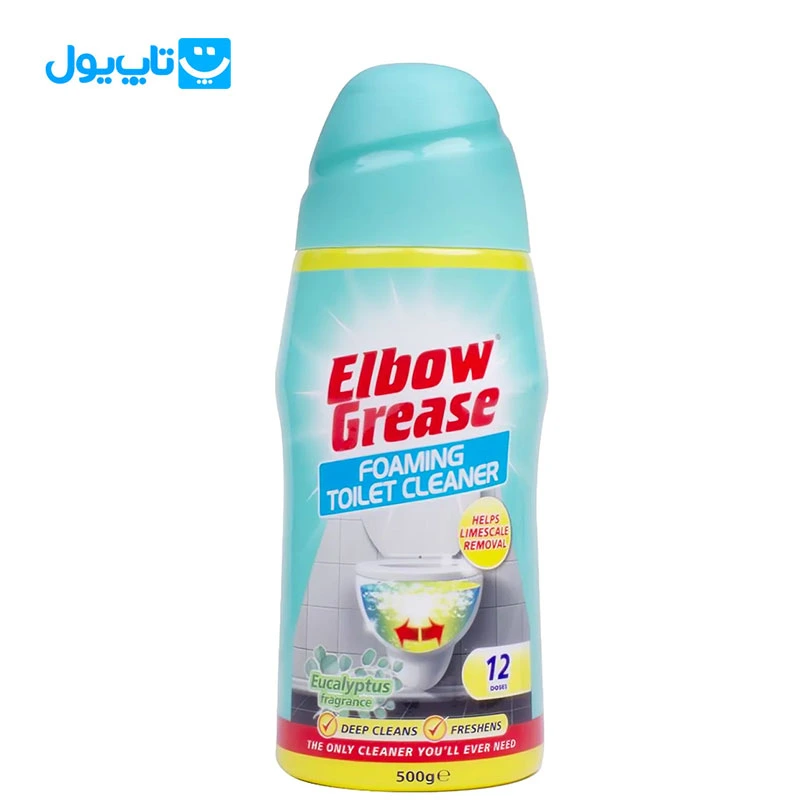 فوم شوینده توالت البو گریس Elbow Grease با رایحه اکالیپتوس حجم 500 میلی لیتر