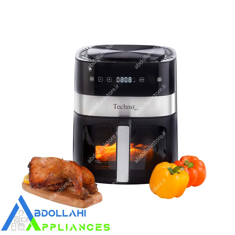 سرخ کن رژیمی تکنو techno مدل Te-454 با 24 ماه گارانتی — تصویر ۲