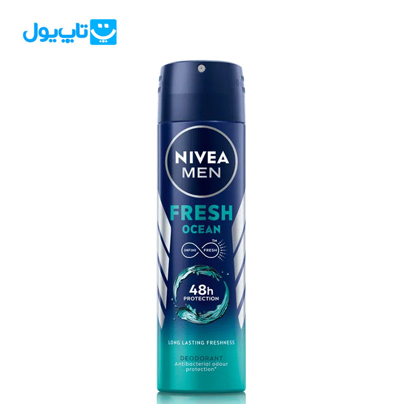 اسپری ضد تعریق مردانه نیوآ NIVEA مدل Fresh Ocean حجم 150 میلی لیتر