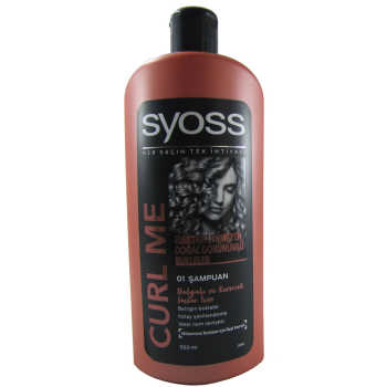 شامپو سایوس مدل syoss CURL ME حجم 550 میلی لیتر