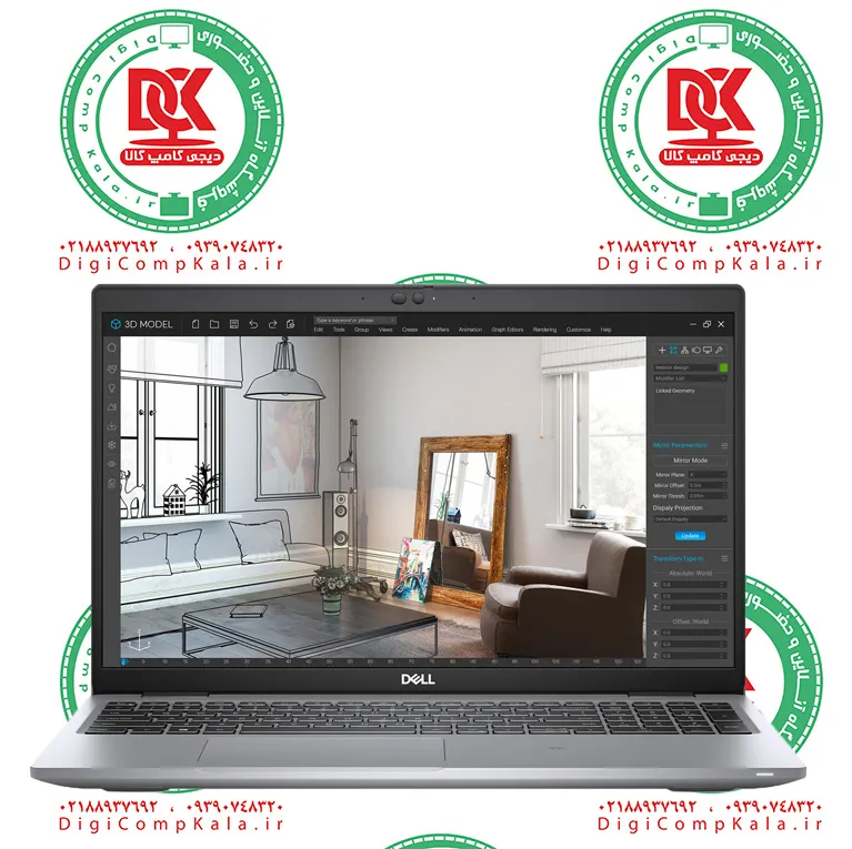 لپ تاپ 15.6 اینچ دل Dell Precision 3560 Intel Core i7 1165G7 Nvidia Quadro P520 2GB FullHD IPS نسل 11 اینتل گارانتی تا 1 ? — تصویر ۴