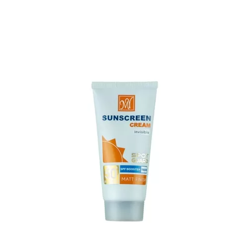 کرم ضد آفتاب بی رنگ مای مدل Spot Guard با SPF50 مناسب پوست چرب حجم 50 میلی‌لیتر