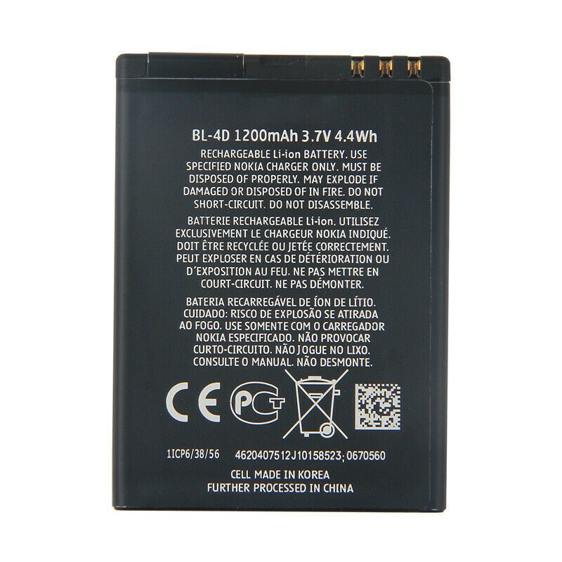 باتری نوکیا Nokia BL _4D | 1200mAh