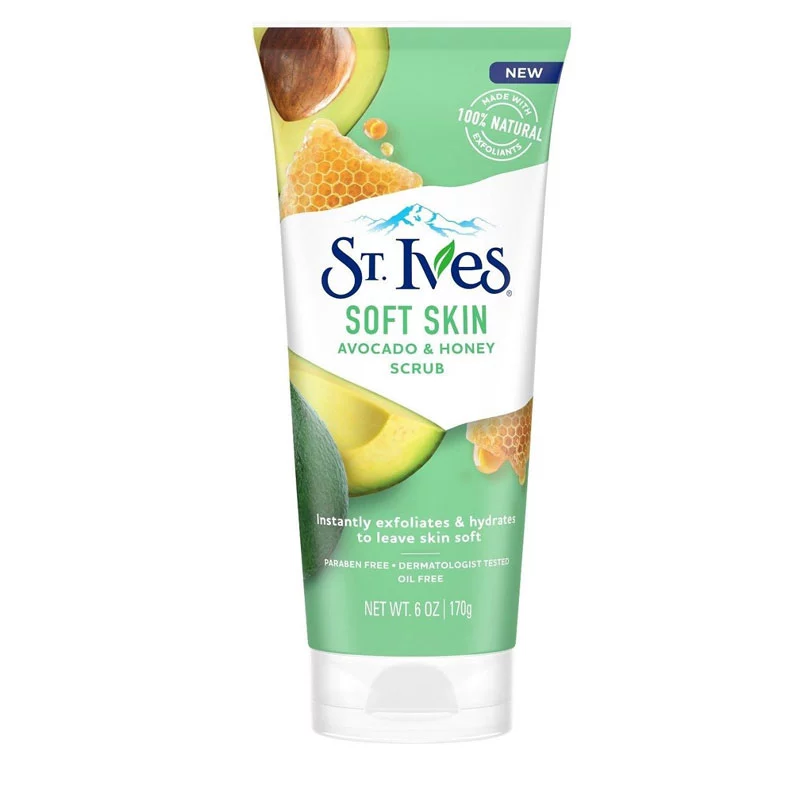 اسکراب آووکادو و عسل سنت ایوزST.IVES avocado &amp; honey scrub