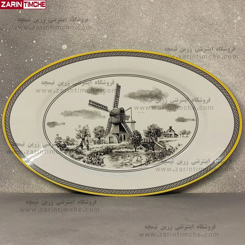 دیس چینی زرین مدل ویلیج سایز 38 — تصویر ۲