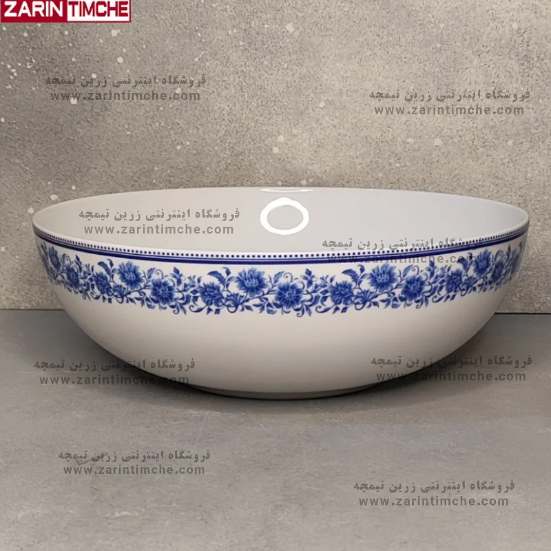 کاسه سالاد خوری چینی زرین مدل سن پترزبورگ